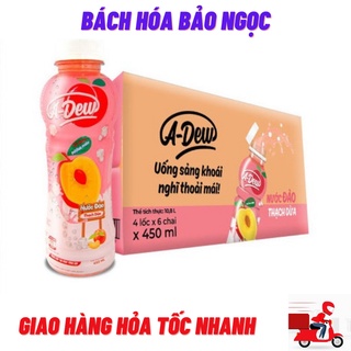 Thùng nước đào thạch dừa a-dew
