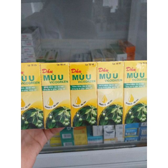 Dầu mù u bôi da