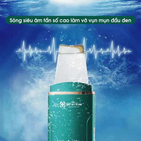 Máy Làm Sạch Bụi Bẩn Da Mặt ION, Máy Rửa Mặt - KM53