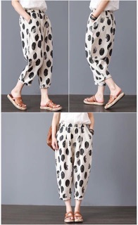 Oder quần baggy thô cho nữ