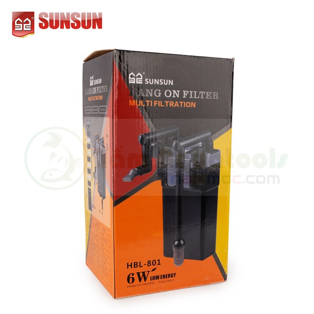 [Mã 159FMCGSALE giảm 8% đơn 500K] SUNSUN HBL-801 | HBL-802 | HBL-803 | Lọc Treo Gắn Ngoài Cho Hồ Cá Thuỷ Sinh