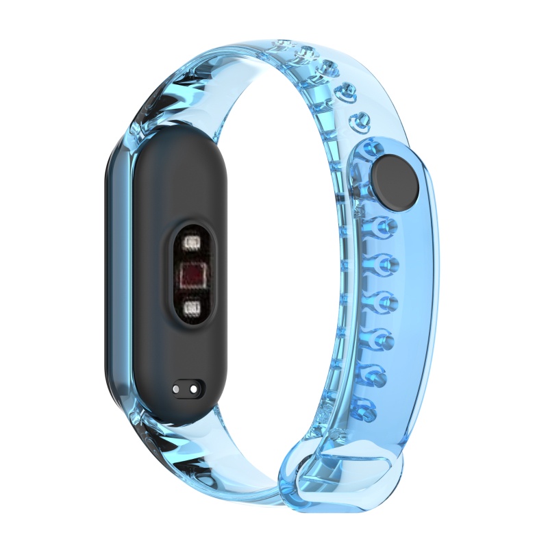 Dây Đeo Thay Thế Chất Liệu TPU Thiết Kế Sọc Gân Độc Đáo Cho Xiaomi-Mi Band 5/6