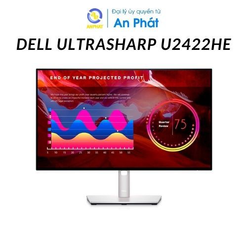 Màn hình Dell Ultrasharp U2422H / U2422HE 23.8 inch FHD - USB TypeC - Model 2021