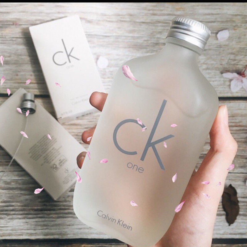 Nước Hoa Unisex Calvin Klein CK One 100ml Hương Thơm Tươi Mát Trẻ Trung Lưu Hương Đến 12h | Thế Giới Skin Care
