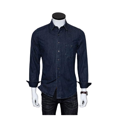 Áo Sơ Mi Denim Hàng Việt Nam Xuất Khẩu Jean Áo Da Sơ Mi Nhung Kaki