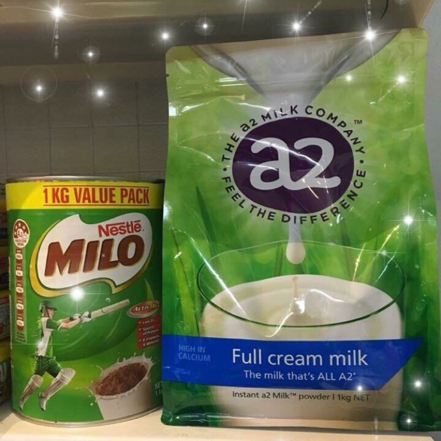 sữa milo và A2 date mới nhất