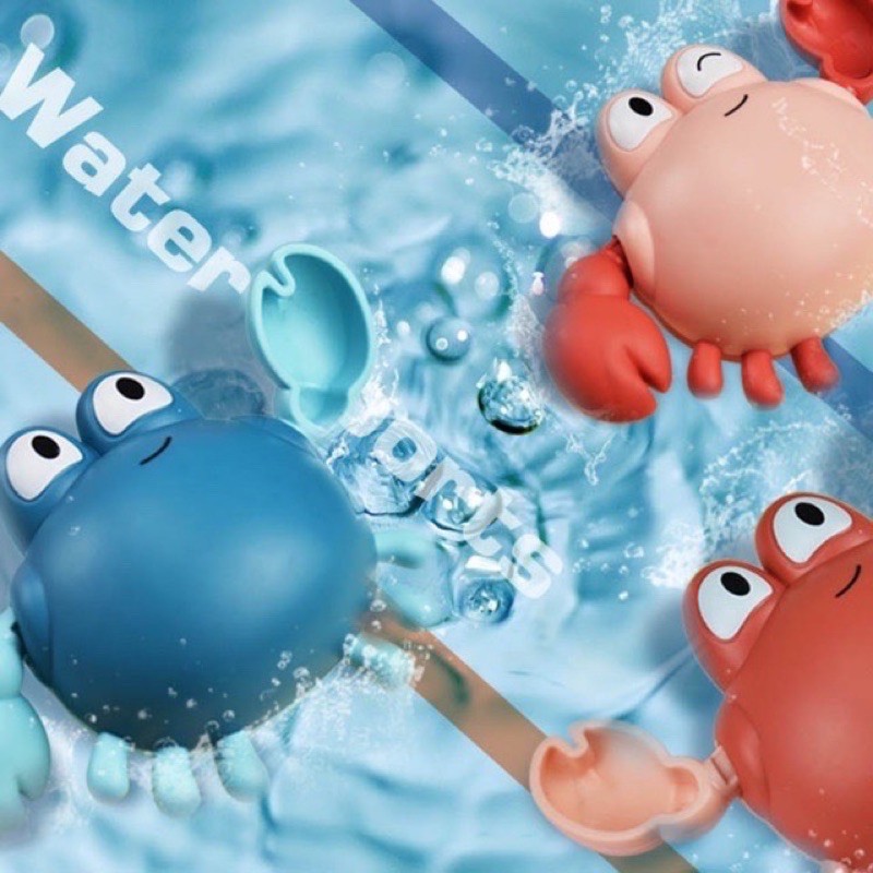 [hàng đẹp ] đồ chơi trẻ em cua bơi trong nước