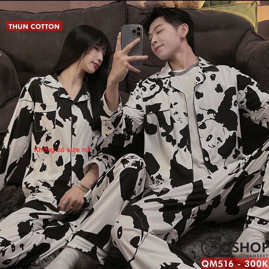 Bộ đồ pijama nam thun cotton mềm không quá dày QSHOP QM515 - QM516 - QM517