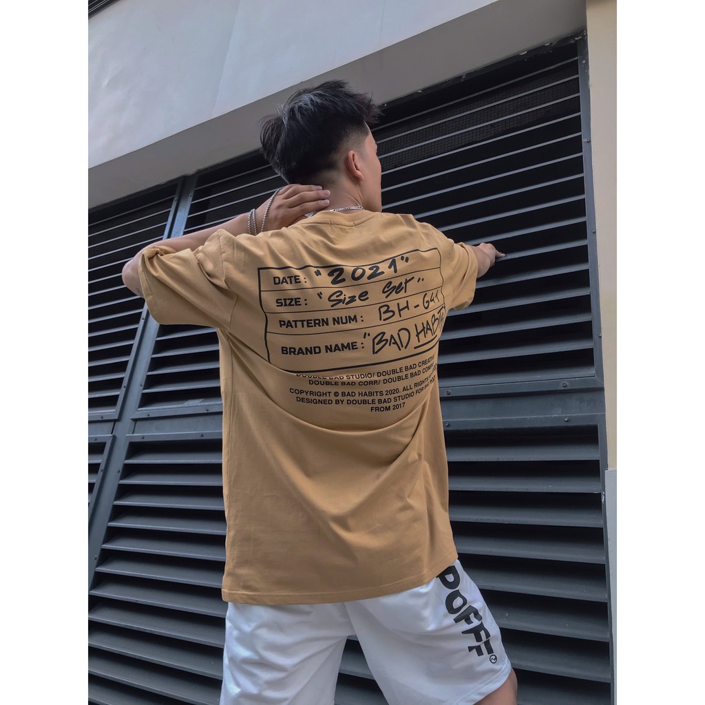 Áo Thun Unisex Bad Habits SAMPLE 100% Cotton - Local Brand Chính Hãng | BigBuy360 - bigbuy360.vn