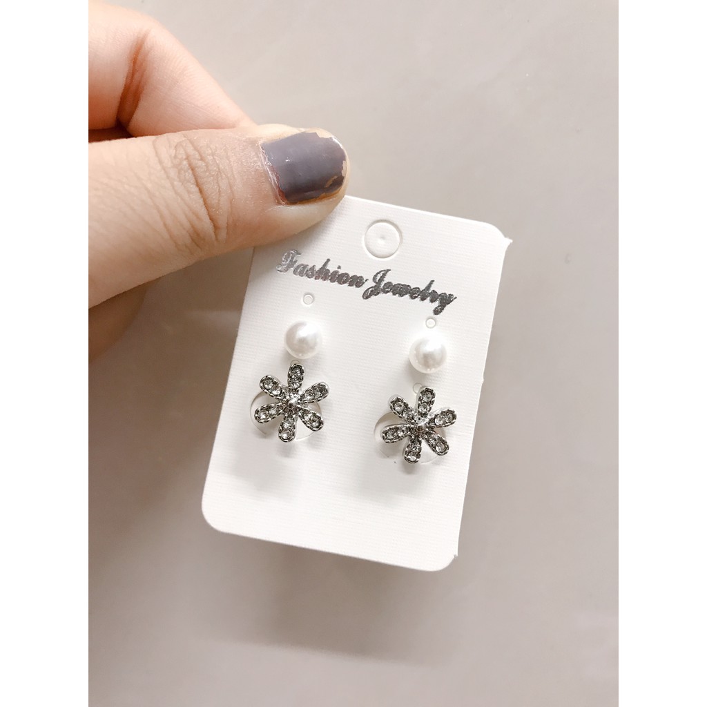 Bông tai hoa mai (Có hình thật shop tự chụp)