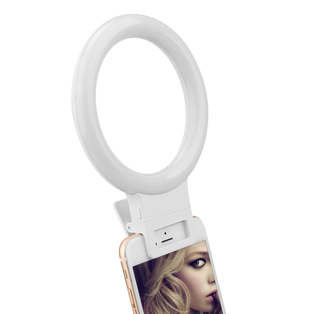 Đèn LED có 3 độ sáng hỗ trợ chụp hình kèm phụ kiện