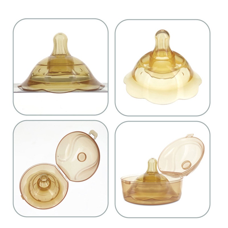 Miếng Silicone Bảo Vệ Núm Ti Giả Cho Mẹ Và Bé