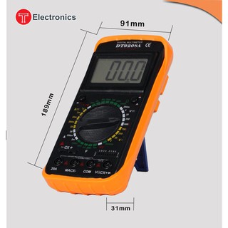 ĐỒNG HỒ ĐO VẠN NĂNG DT9208A