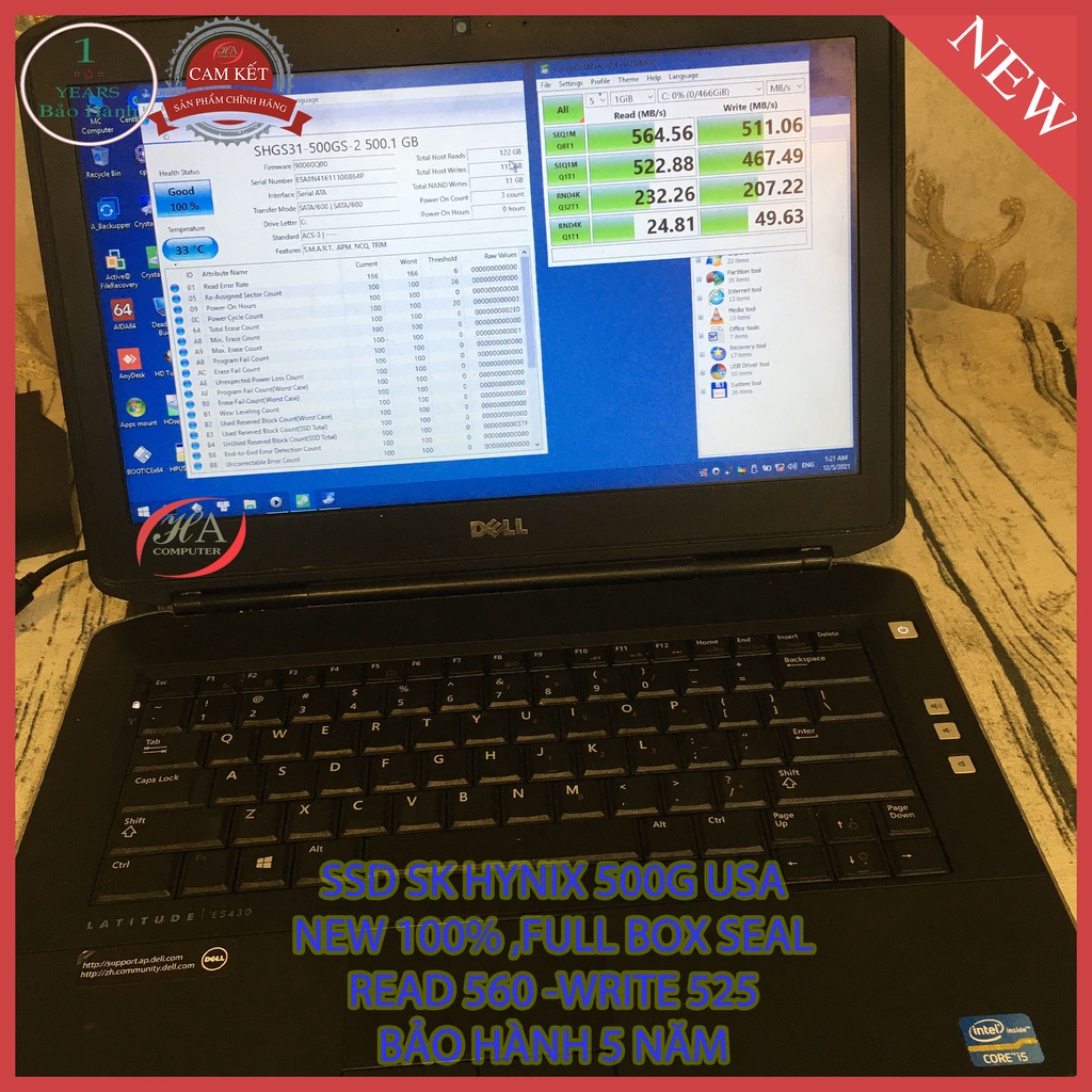 Ổ Cứng SSD 500G SK Hynix Gold S31 Sata 2.5 | BigBuy360 - bigbuy360.vn