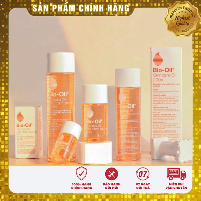 Dầu Dưỡng Giúp Mờ Sẹo &amp; Giảm Rạn Da Bio Oil Nam Phi [ Chuẩn Úc]