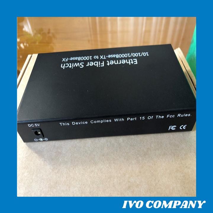 Thiết Bị Chuyển Đổi Quang Điện 1 Sợi Media Converter 1FO 4 Quang 2 LAN 1Gbps