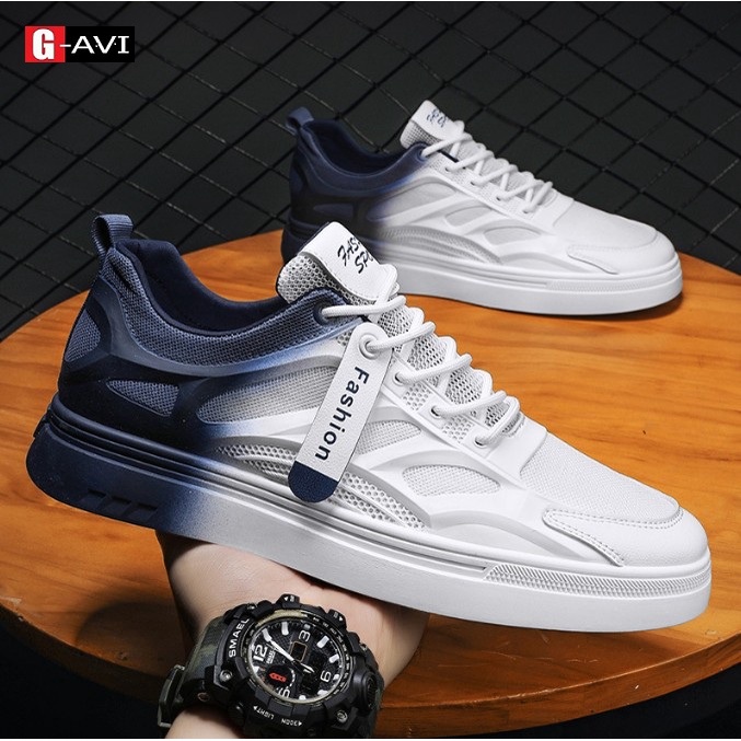 Giày sneaker nam thể thao cao cấp đẹp phong cách cool ngầu trẻ trung mẫu mới 2022 có size từ 39 đến 43 AVI - AB19