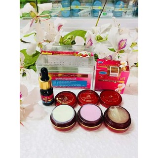 BỘ NÁM MỤN TÀN NHANG THÁI LAN (đỏ )