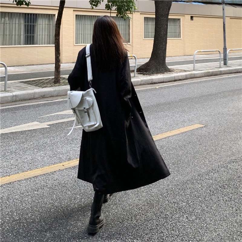 TKLIHN Áo khoác VEST ulzzang dáng dài phong cách FASHION Hàn Quốc 2021