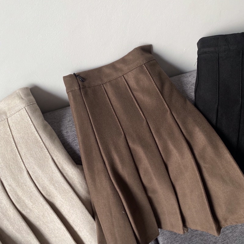 ( ẢNH THẬT ) LANI SKIRT - chân váy dạ mịn | BigBuy360 - bigbuy360.vn