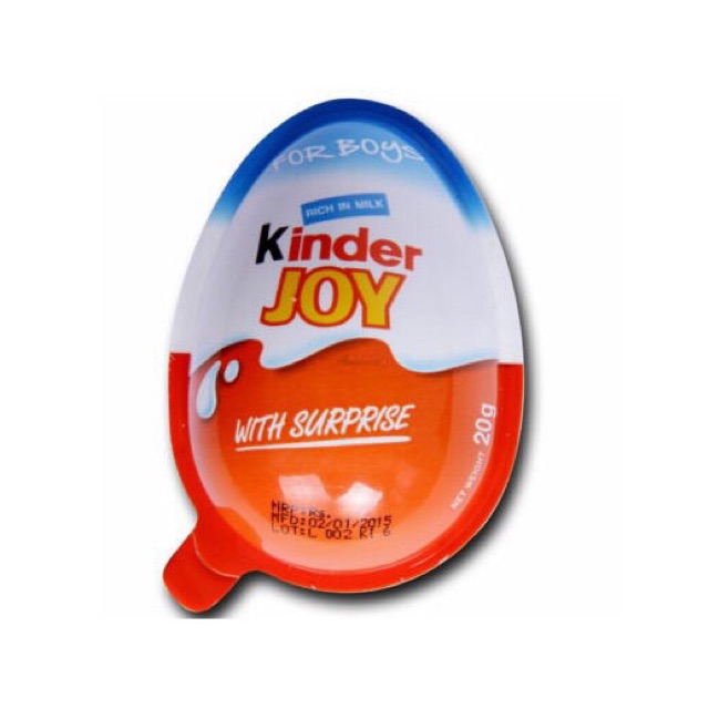 Trứng Đồ Chơi Chocolate Kinder Joy 20gr Cho Bé
