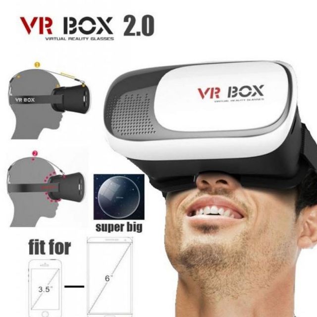 Kính thực tế ảo VR Box thỏa sức xem phim 3D trên điện thoại siêu nét