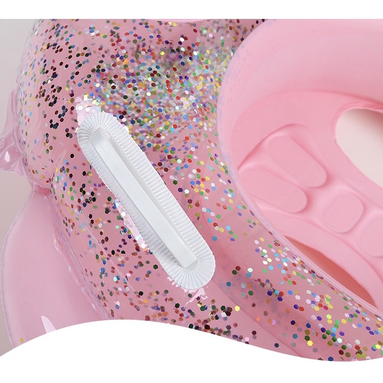 Phao Bơi Trẻ Em Có Đế Ngồi Và Tay Cầm Phao Thiên Nga Phao Cho Bé Phao Bơi Cho Bé