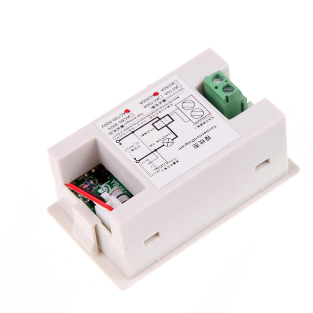 Đồng hồ vôn kế ac80-300v với màn hình hiển thị LCD 45.0-65.0hz