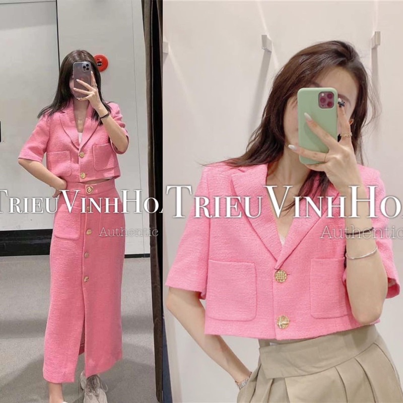 Áo blazer, tweet Zara auth newtag