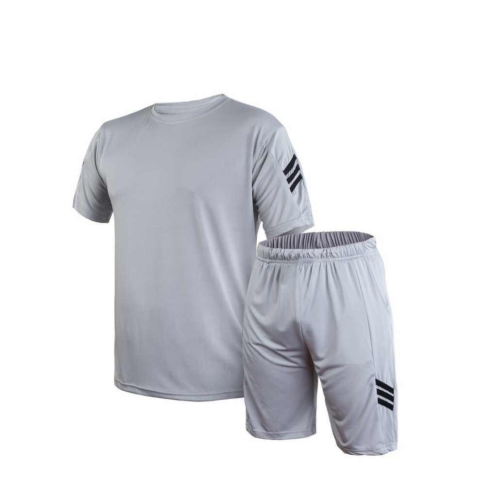 Bộ thể thao nam thun lạnh coolmax co giãn 4 chiều thiết kế trẻ trung năng động cho mùa hè 2022