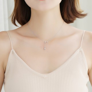 Dây chuyền bạc mèo chuông nhỏ đáng yêu