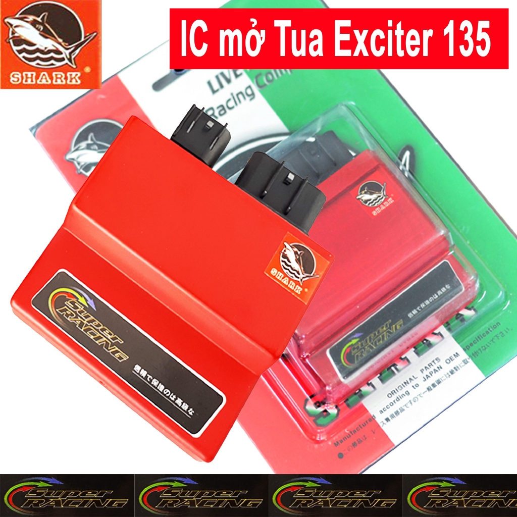 Ic mở tua Exciter 135 - Shark Malaysia