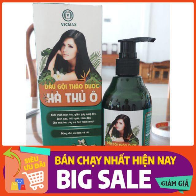 Dầu gội Hà Thủ Ô 300 ml đen và mượt tóc | BigBuy360 - bigbuy360.vn