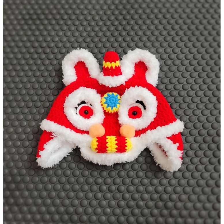 Nón len đầu lân cho bé