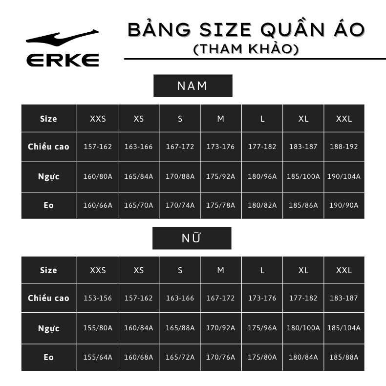 Quần dài tập luyện nữ Erke 12220213398-001