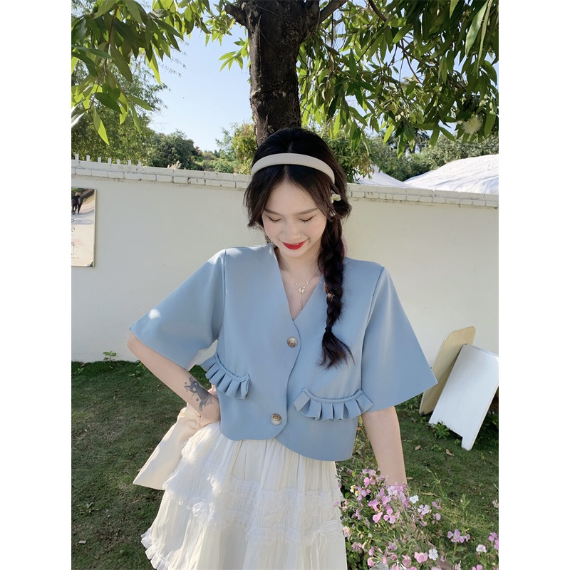 Áo Khoác blazer Thời Trang Mùa Hè Phong Cách Hàn Quốc Cho Nữ | BigBuy360 - bigbuy360.vn