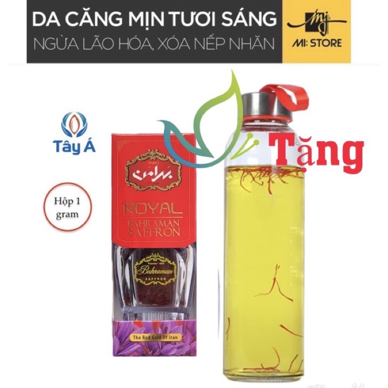 Saffron super negin bahrama Iran chính hãng - nhuỵ hoa nghệ tây Tây Á nhập khẩu chính ngạch