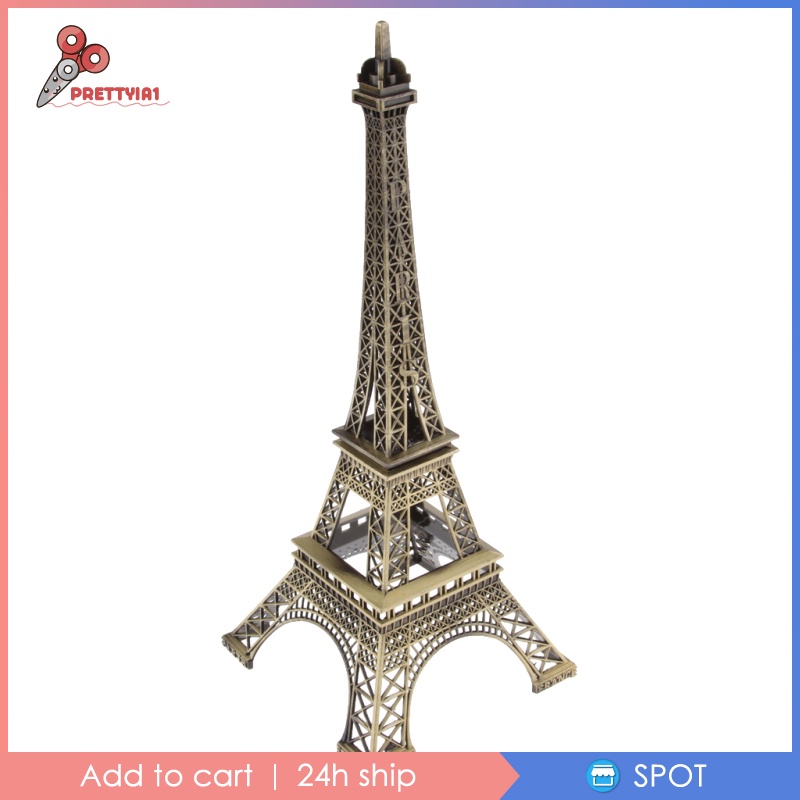 Mô Hình Tháp Eiffel Bằng Đồng 12 '' - 19 '' Trang Trí Bàn Tiệc