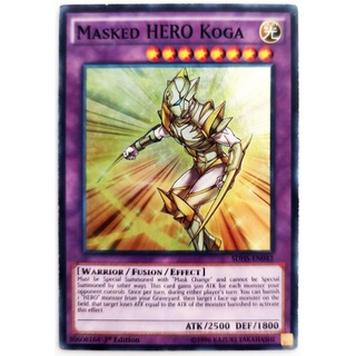 [Thẻ Yugioh] Masked HERO Koga |EN| Super Rare