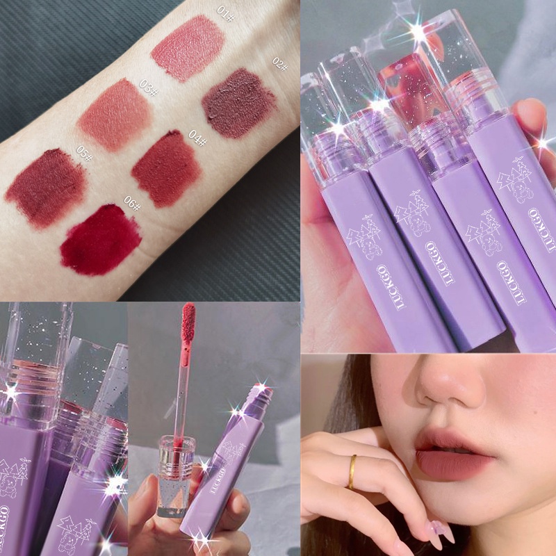 Son Bóng Teacup Bear Maffick Dạng Lỏng Lấp Lánh Dưỡng Ẩm Lâu Trôi