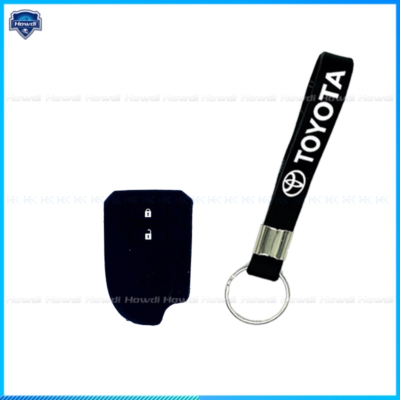 ☆Độc Quyền☆Vỏ Bọc Chìa Khóa Điều Khiển Bằng Silicone Cho Xe Toyota Vios