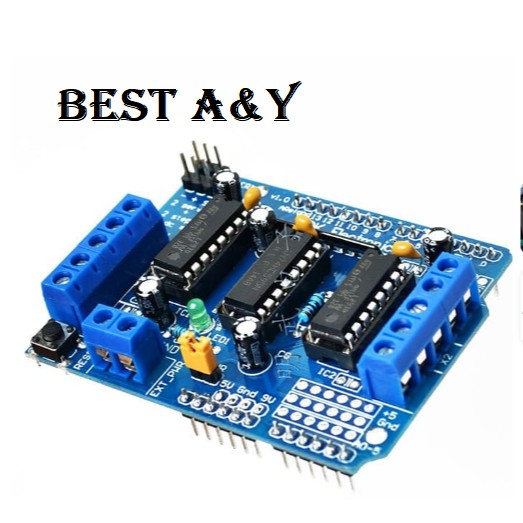 Bảng Mạch Mở Rộng L293 H-Bridge Module L293D Cho Arduino Mega Uno