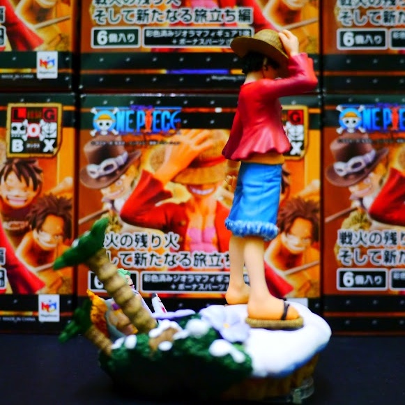 Mô hình chính hãng One Piece - Monkey D Luffy - LOGBOX 4 The New Journey