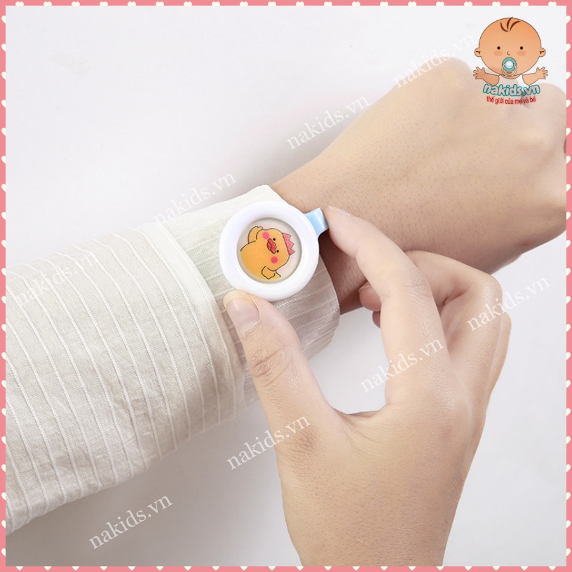 Kẹp Chống Đuổi Muỗi Tinh Dầu Hương Chanh Xả Cho Bé