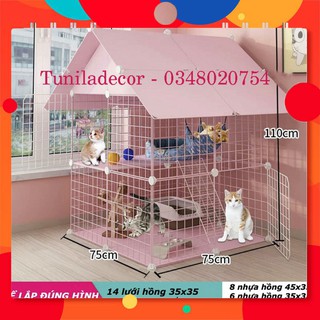 [SALE KHỦNG] Tấm Lưới Quây Chuồng Chó, Mèo, Thỏ, Làm Lồng Chuột, Chim Đa Năng