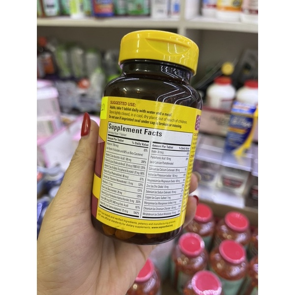 Viên vitamin bổ tổng hợp dành cho nữ nam