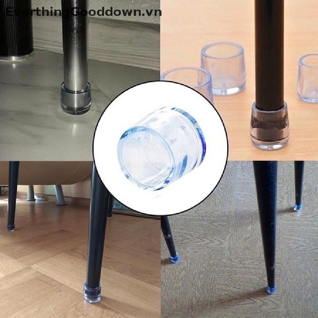 Everthinggooddown Bọc Cao Su Trong Suốt Chống Trầy Xước Bảo Vệ Bàn Ghế Nội Thất