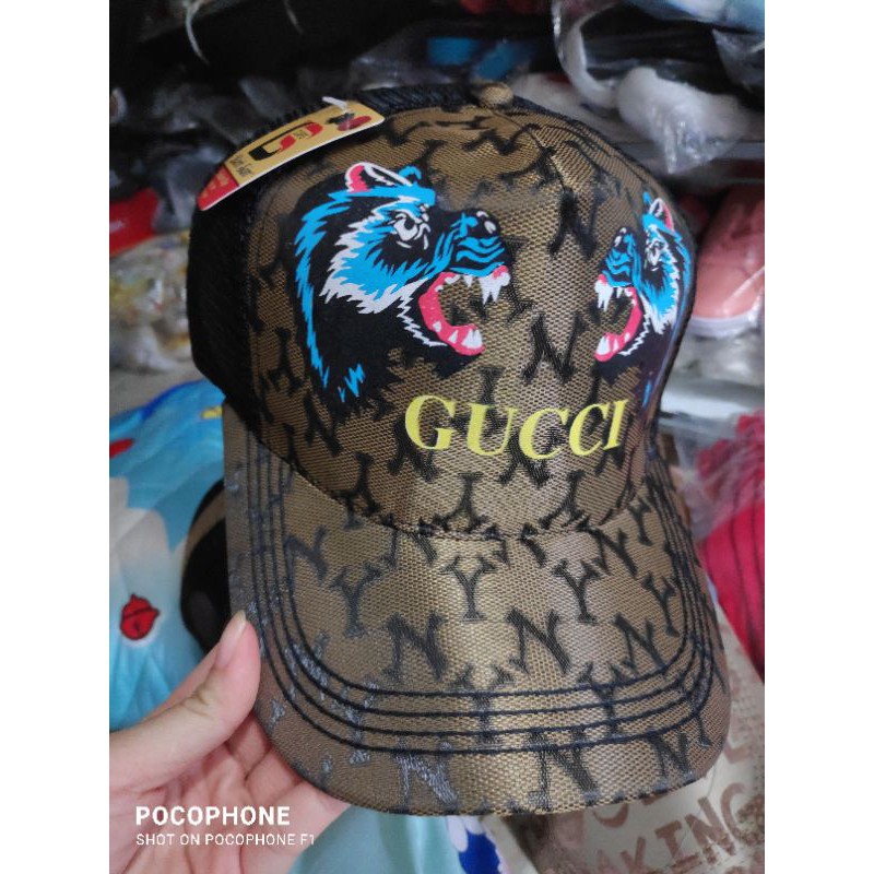 nón kết nam, nử, thời trang, có lưới, gucci