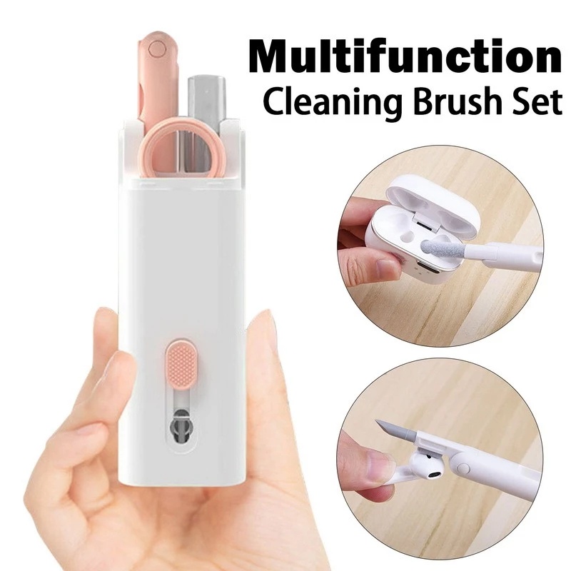 Bộ Dụng Cụ Vệ Sinh Bàn Phím Máy Tính 7 Trong 1 Đa Năng