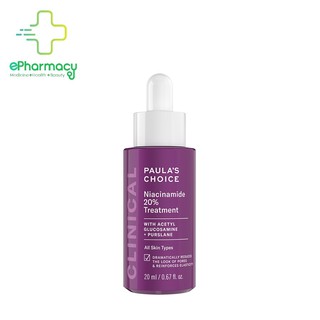 Serum Paulas Choice Niaciamide 20% Clinical Niacinamide 20% Treatment se khít lỗ chân lông 20ml 8030